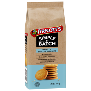 Arnott’s Simple Batch Biscuits – Vanilla Butter