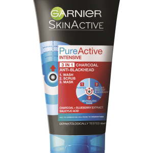 Garnier 3 in 1 Anti-Blackhead Scrub