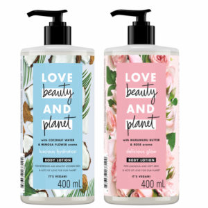 Love, Beauty & Planet Body Lotion – Luscious Hydration / Delicious Glow