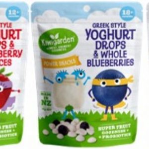 Kiwigarden Yoghurt Drops – Strawberry/Blueberry/GoldKiwi
