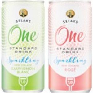 Selaks ONE Sparkling Wine can- Sauvignon Blanc / Rose