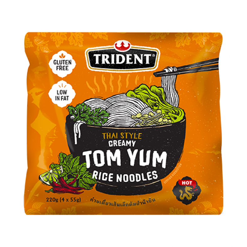 Trident Thai Style Creamy Tom Yum Rice Noodles