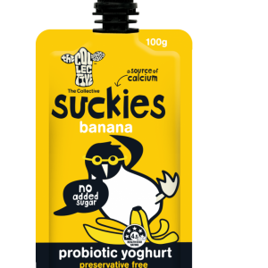The Collective Suckies Yoghurt Pouch Banana