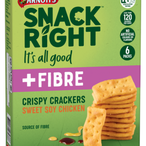 Arnott’s Snack Right Crispy Cracker Sweet Soy Chicken 150g