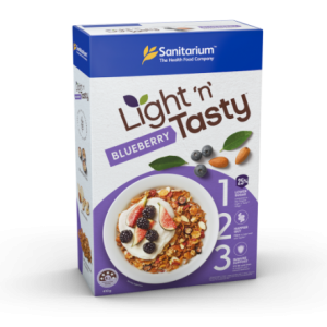 Sanitarium Light N Tasty Cereal Blueberry