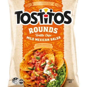 Tostitos Rounds Tortilla Chips Mild Mexican Salsa
