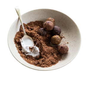 The CareFillery DIY Double Chocolate Ball Mix