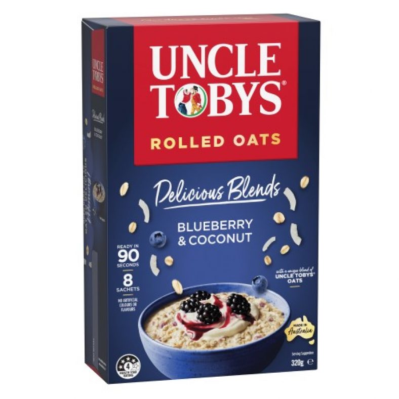 Uncle Tobys Delicious Blends Blueberry & Coconut
